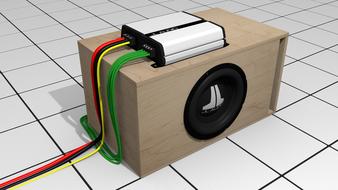 speaker 3d model