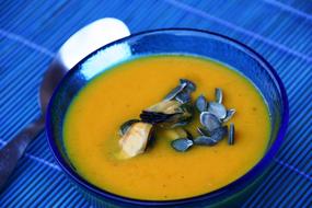 Pumpkin seed soup