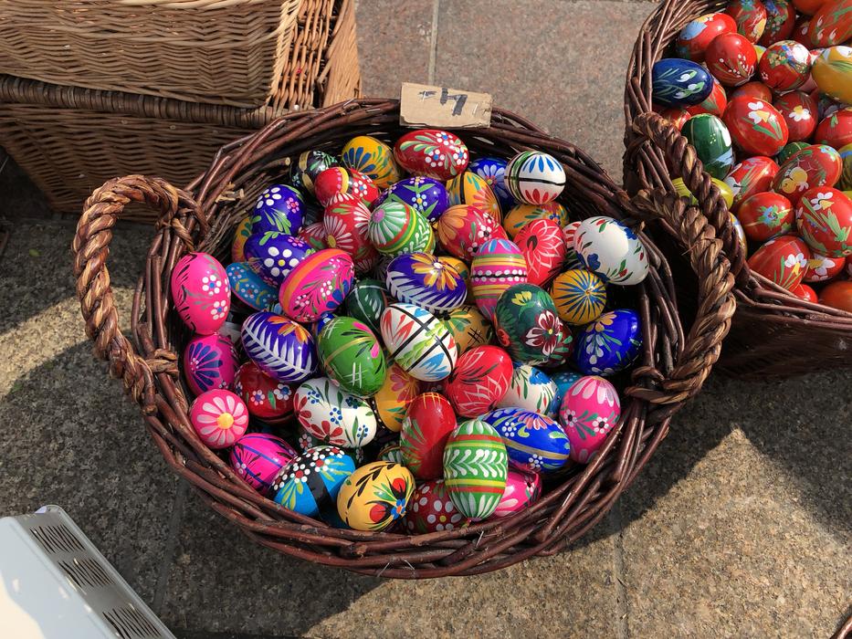 Basket Easter Food