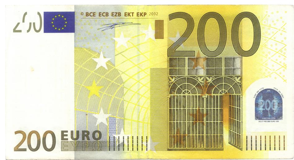 200 Euro Europe Banknote