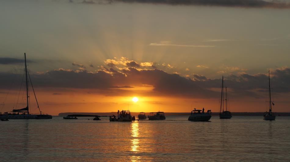 Abendstimmung Sea Evening Sky