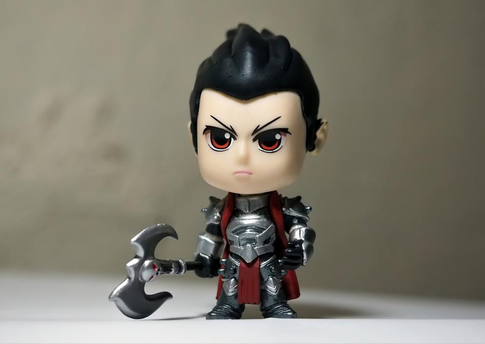 Figurine of Darius from League of Legends