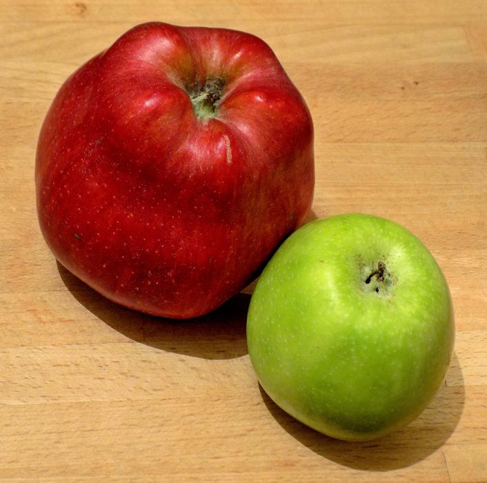 colored fruit on the table