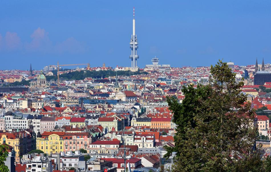Panorama Prague Czechia