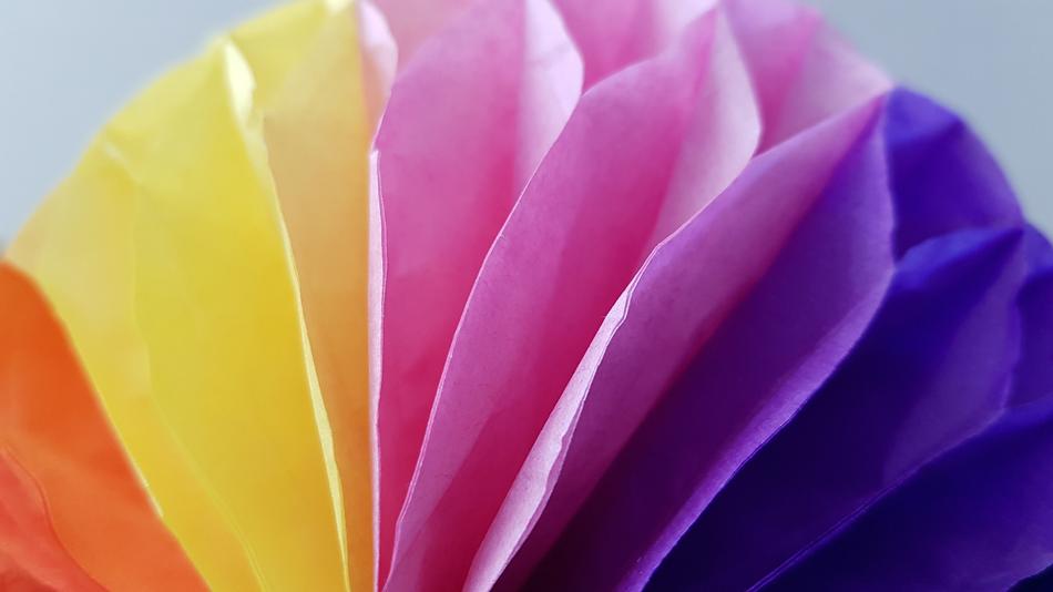 Color Rainbow Origami