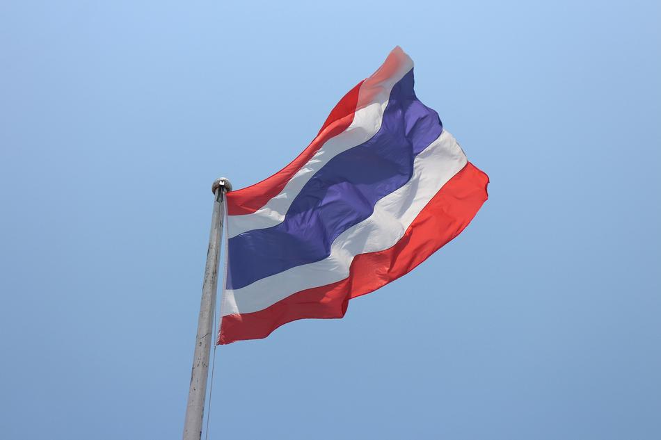 Flag Wind Country