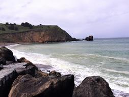 Rocks Ocean Sea