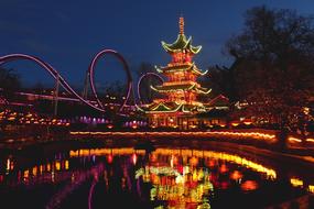 Illuminated Travel Dusk