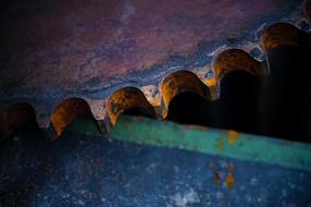 Gear Old Rust close-up