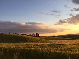 Sunset Landscape Sky