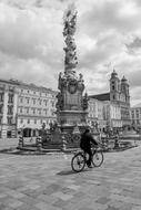 Holy Trinity Column Linz City