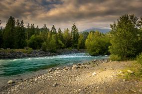 River Sky Water
