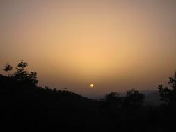 Sunset Andalusia Spain