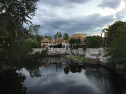 old architecture by the Water River