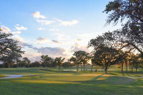 Golf Course Sunset