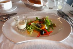pickled vegetables with sauce