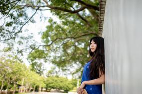 asian Girl in Park