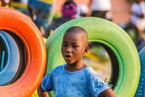 African Boy Child joy