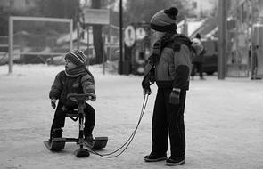 Kids Winter People