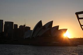 Sydney Australia Sunset Opera