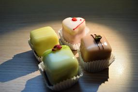 Soft sweet creamy dessert