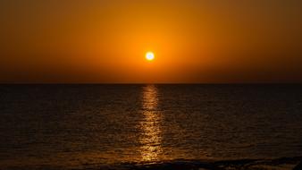 Sunset Sun Sea