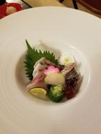 plate of small snacks