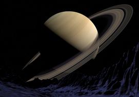 Saturn Space Universe