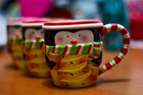 cute penguin mugs