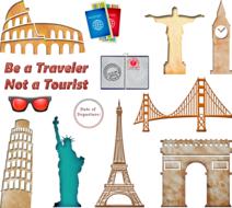 world travel landmarks