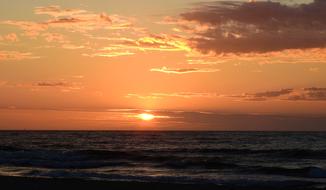 The Baltic Sea Sunset Clouds