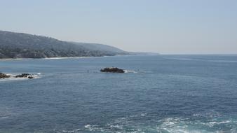 Dana Point Rocks Pacific