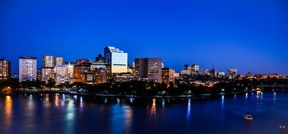 City Twilight Buildings