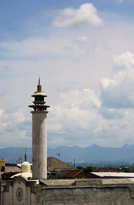 Minaret Sky Cityscape