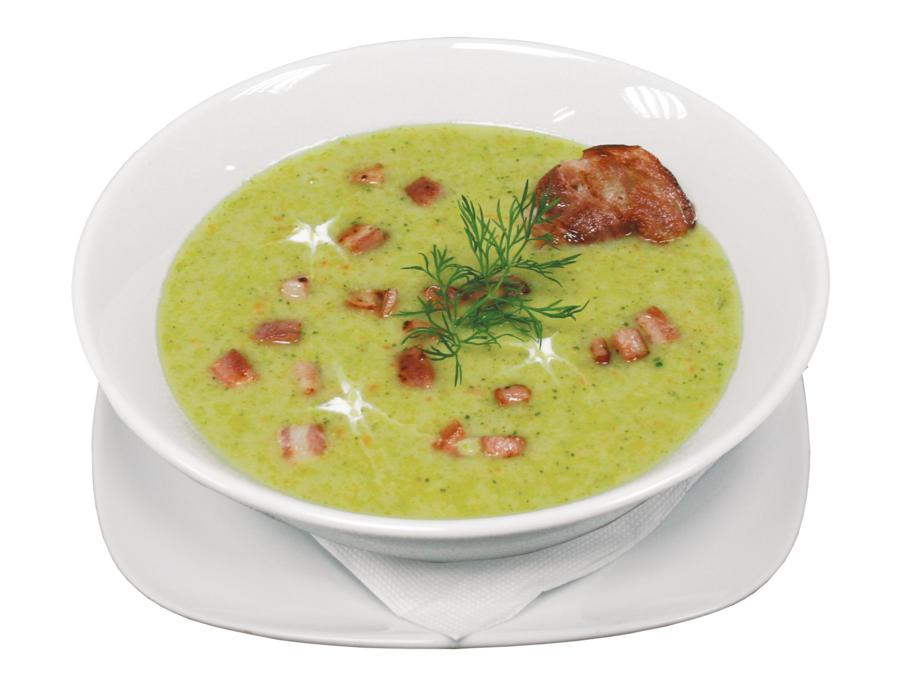 hot soup with chunks of meat