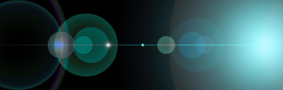 light reflex abstract flare