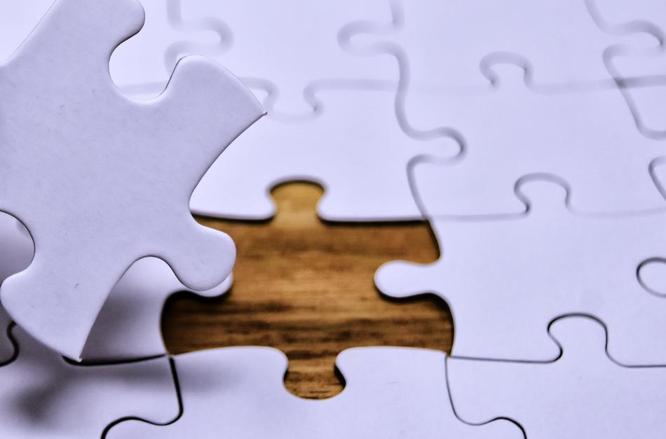 Puzzle Joining Together Insert