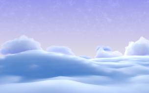 fluffy sky Clouds Background