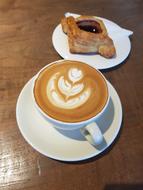 sweet milk coffee in a mug