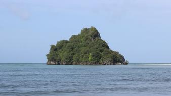Island Ocean Isolated Deserted