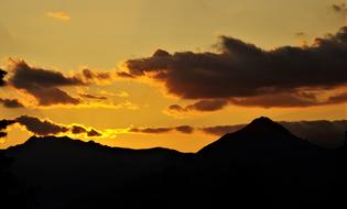 Sunset Sky Clouds