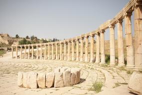 Jerash Jordan Roman Ruins