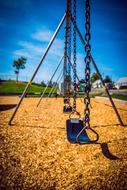 Swings Child on playground