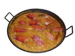 Boiled crabs in sauce