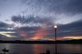 The Night Sky In Evening