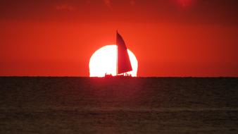 Sunset Adriatic Sea