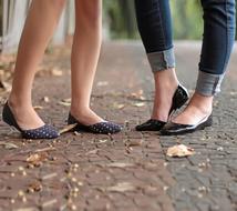 people feet shoes women