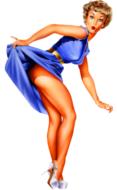 blue dress girl sweetheart