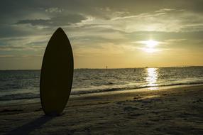 Florida Sunset Skimboard