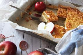 sweet hot apple pie